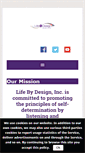 Mobile Screenshot of lifebydesign-inc.com